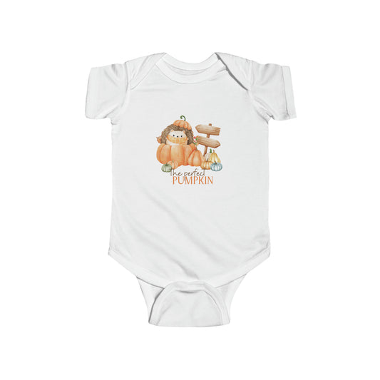 The Perfect Pumpkin Autumn Jersey Onesie