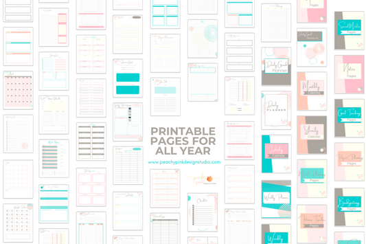 Ultimate Printable Master Planner: Organize Your Life with Ease and Precision